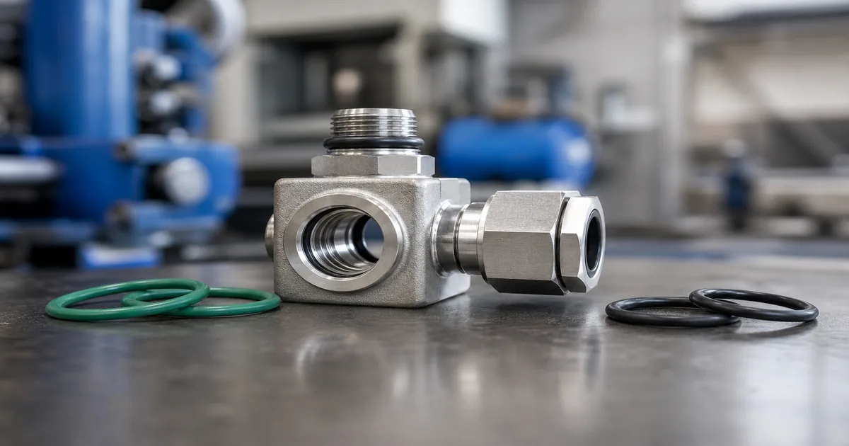 O-Ring Boss & Face Seal Fitting Seals sealing application